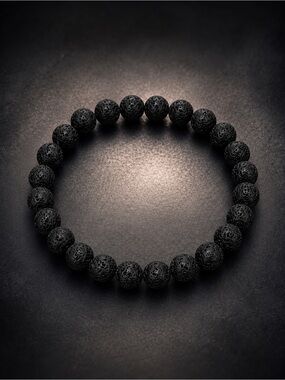 Hand Crafted Lava Rock Bracelet | Wearable Aromatherapy | Essential Oil Diffuser